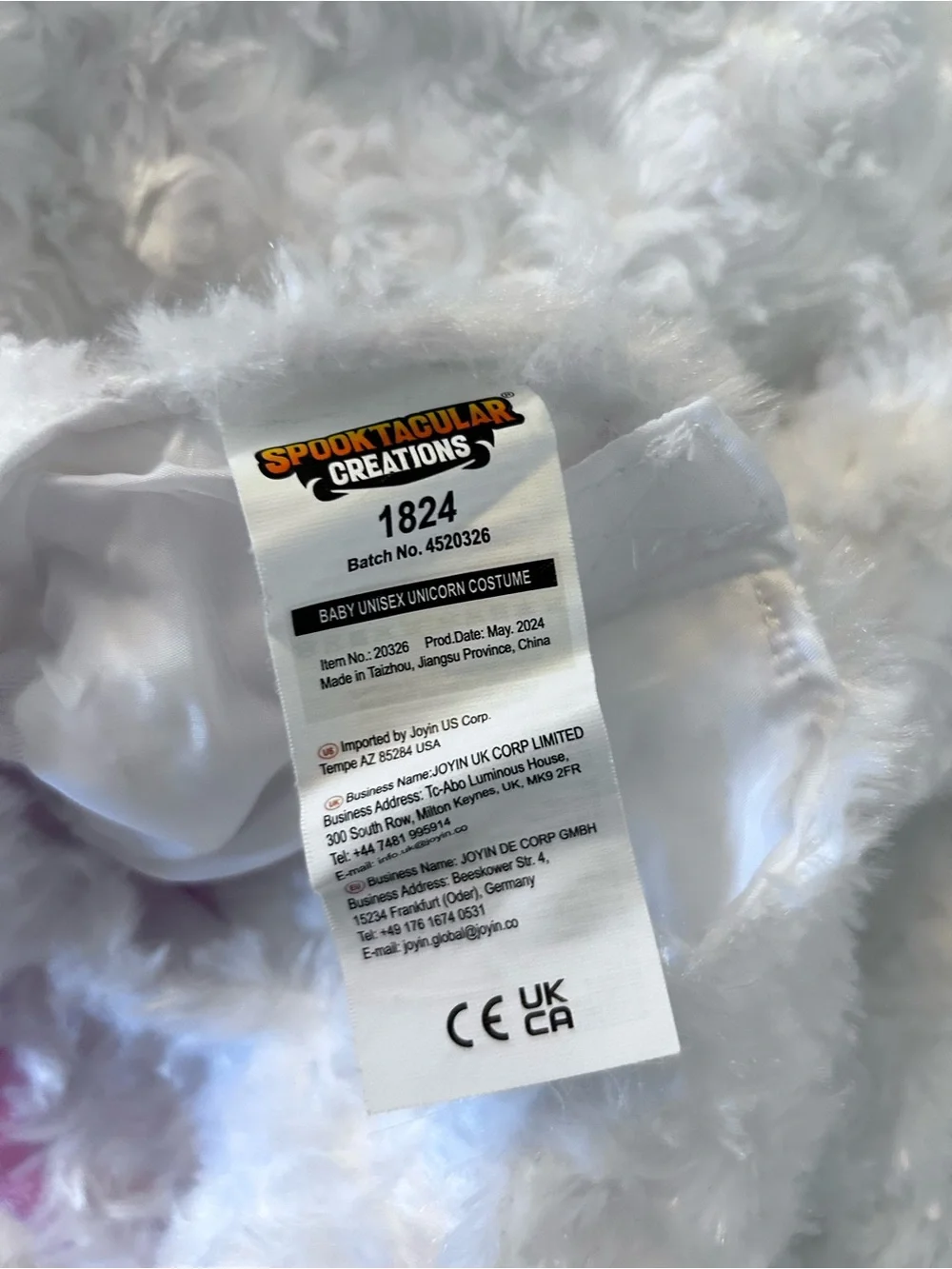 Spooktacular Creations Baby Toddler Unicorn Halloween Costume Size 18-24Months